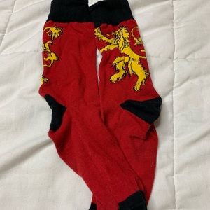 Game of thrones socks house Lannister